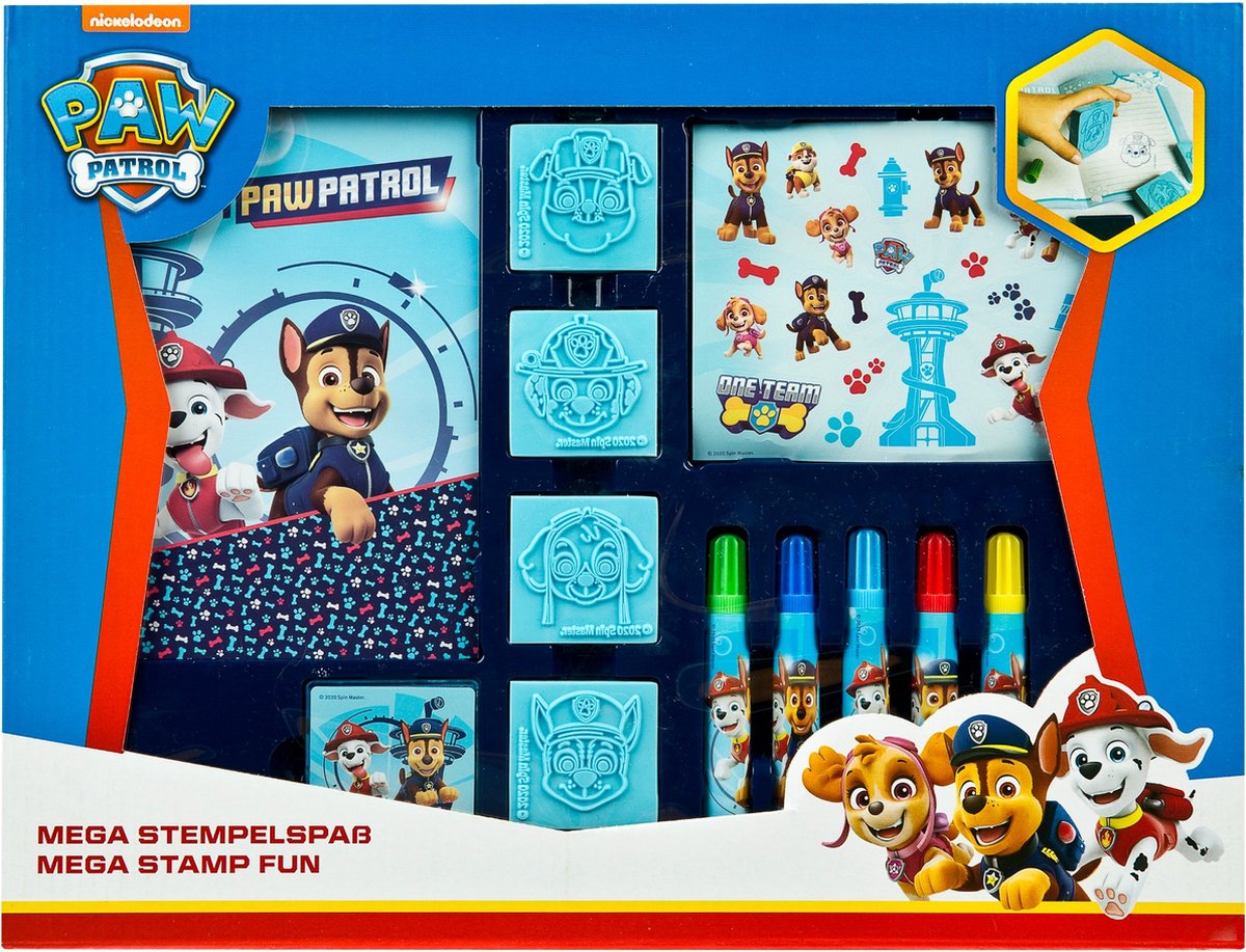 Paw Patrol Mega Stempel Set