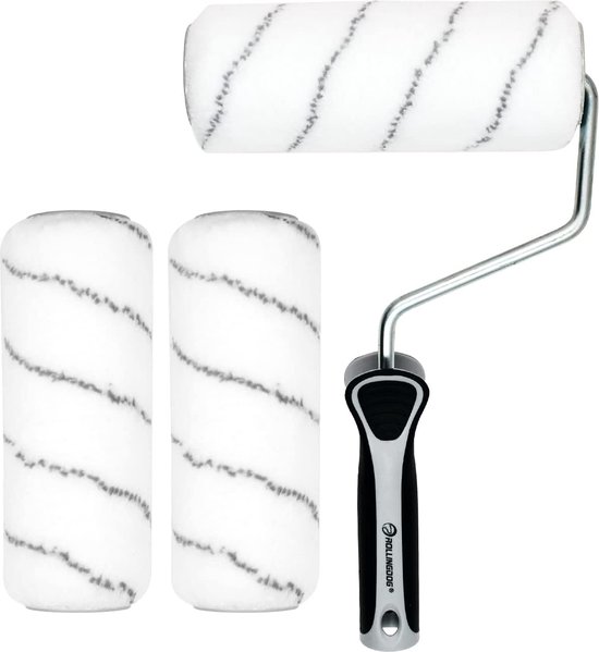 ROLLINGDOG Lot de 5 mini rouleaux en mousse pour peinture - 5,1 cm - Brillant aux enoits