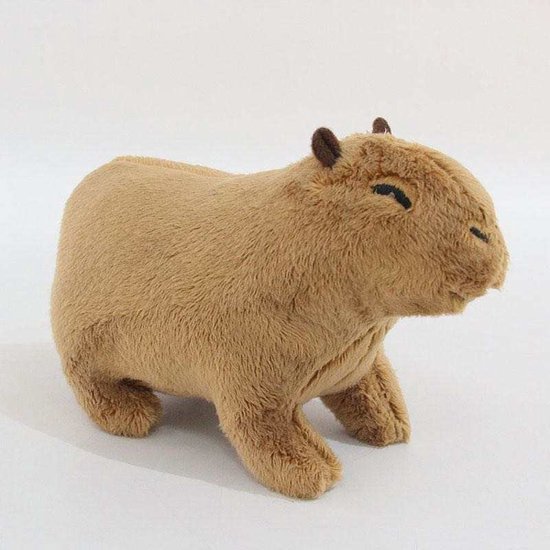 Capibara met Donut Pluche Knuffel 24 cm kopen