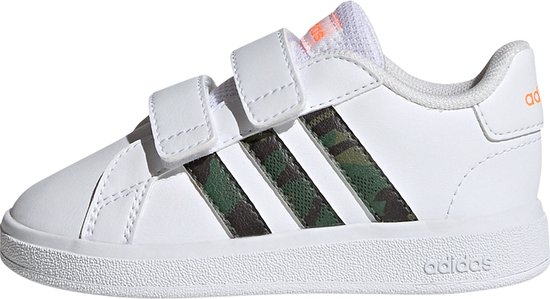 adidas Sportswear Grand Court Lifestyle Schoenen - Kinderen - Wit- 21