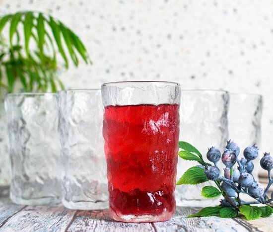 Sendez Eisberg, 6 Bicchieri Da Longdrink, 370 Ml, Per Acqua, Succo, Cocktail - 7