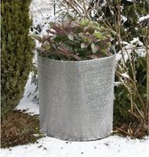 Winter planten vorstvrij bewaren noppenfolie/bubbeltjesfolie op rol 5 x 1 m - Bubbelfolie/bubbeltjesplastic tuin