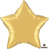 Gouden ster folie ballon 45 cm - Feestje - Versiering