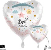 Folieballon - Baby Hart – Personaliseer IT
