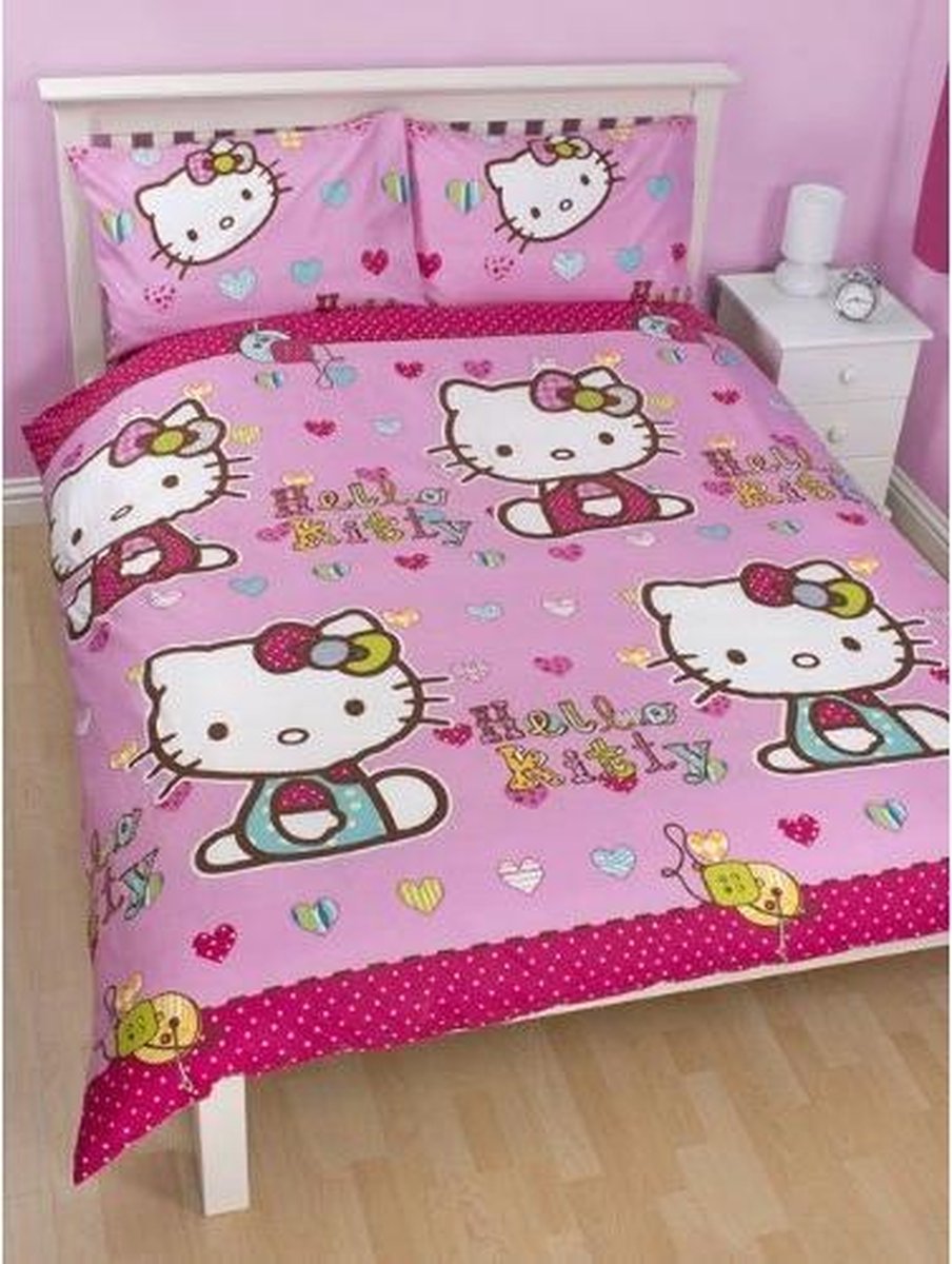 Molester Arbitrage Onzuiver Hello Kitty Dekbedovertrek 200x200 Polyester | bol.com