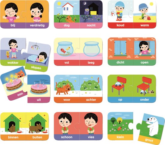 Jumbo - Ik Leer - Tegenstellingen - Educatief spel - Speelgoed vanaf 2 jaar