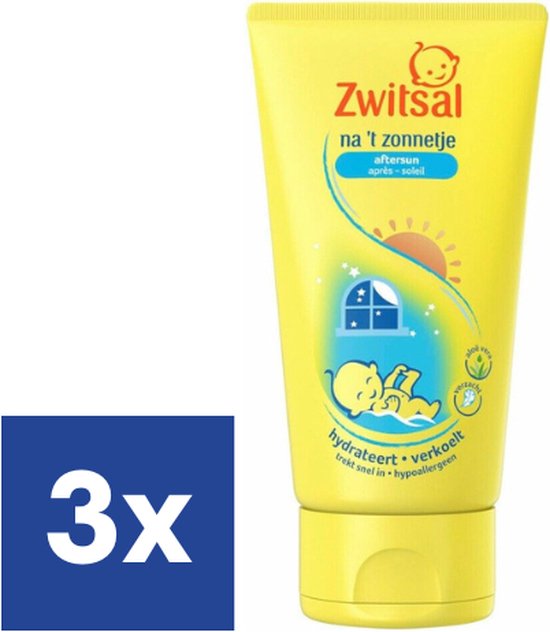 Zwitsal Na 't Zonnetje Créme Aftersun - 3 x 150 ml