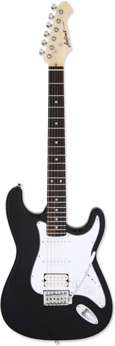 Aria STG-004 elektrische gitaar zwart