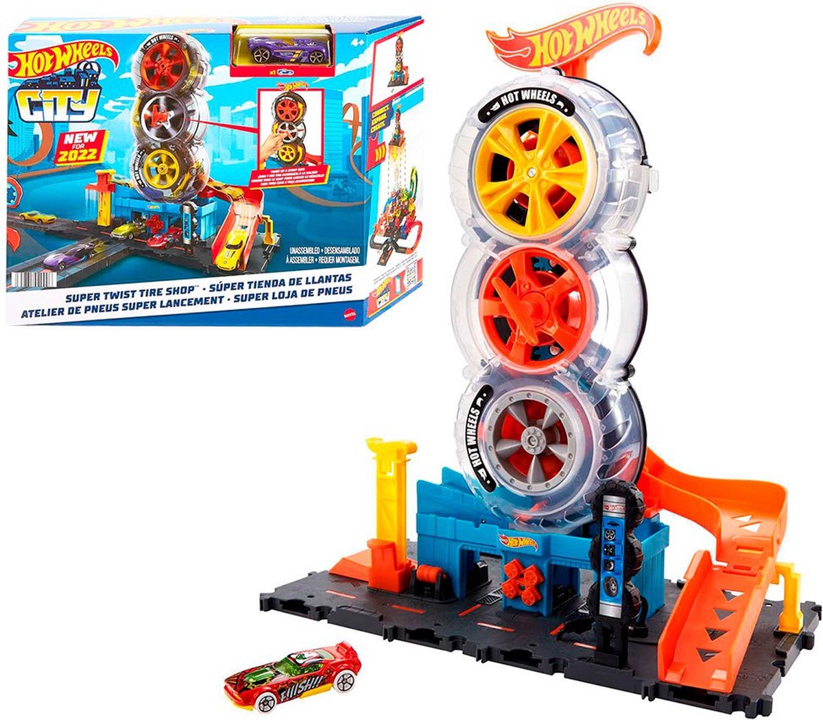 Hot Wheels City Super Twist Bandenwinkel