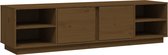 vidaXL - Tv-meubel - 156x40x40 - cm - massief - grenenhout - honingbruin
