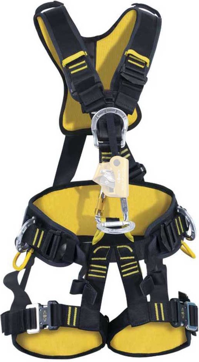 Beal Hero Pro Harnas Geel,Zwart S
