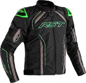 RST S-1 Ce Mens Textile Jacket Black Green Grey 44 - Maat - Jas