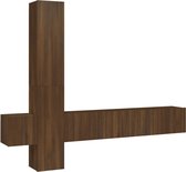 vidaXL-5-delige-Tv-meubelset-bewerkt-hout-bruin-eikenkleur