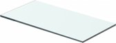 vidaXL - Wandschap - transparant - 40x15 - cm - glas