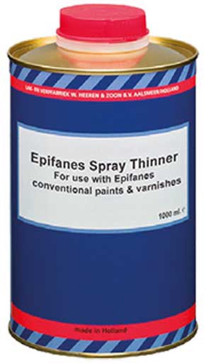 Epifanes 1l Pu 2 Componenten Sproeien Verdunner Transparant