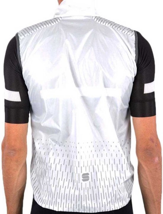Grijs Heren Sport Vest met Capuchon