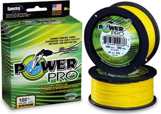 Power Pro Geel - Gevlochten lijn - 0.10 mm - 5 kg - 275 m van Power Pro — afbeelding 4