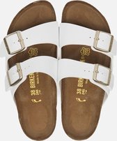 Birkenstock Arizona White Slippers - Dames  - Maat 43