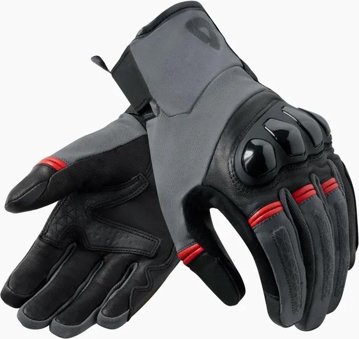 Rev'it! Gloves Speedart H2O Black Grey L - Maat L - Handschoen