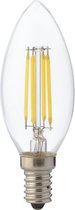Lampe LED - Lampe à bougie - Filament - Raccord E14 - 6W Dimmable - Blanc Chaud 2700K
