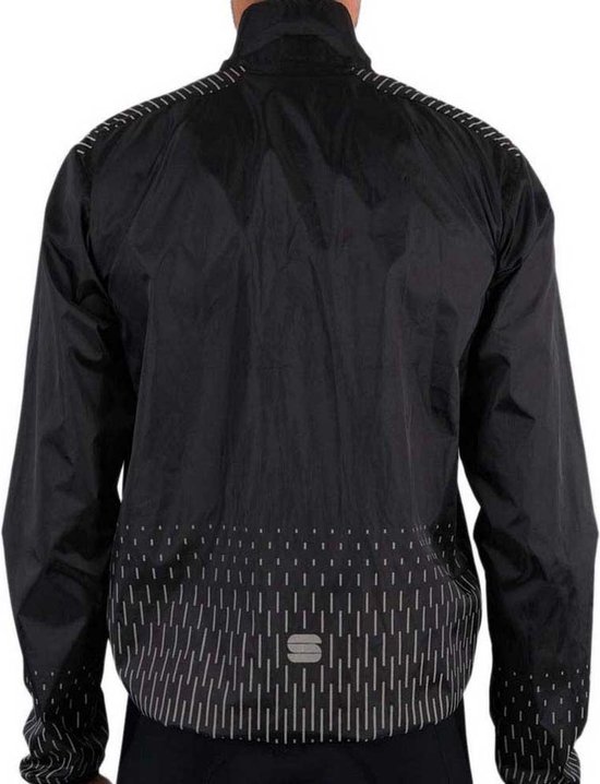 Veste de cyclisme Sportful - Taille L - Homme - noir / gris