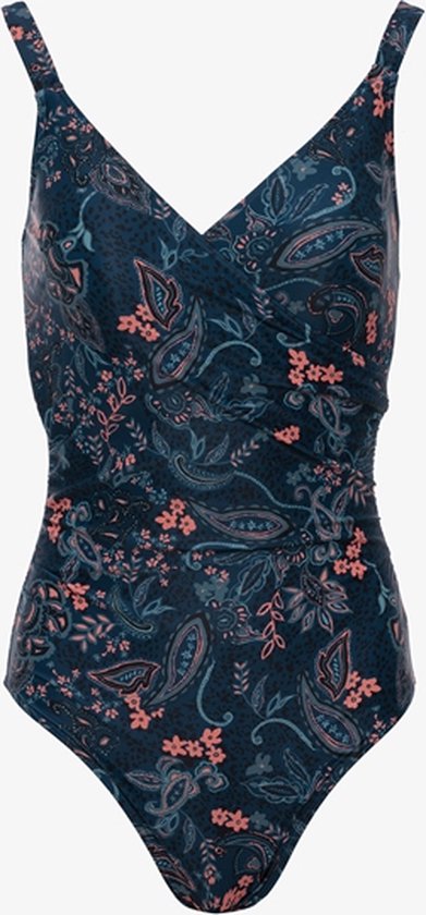 Osaga voorgevormd dames badpak paisley print - Blauw - Maat S