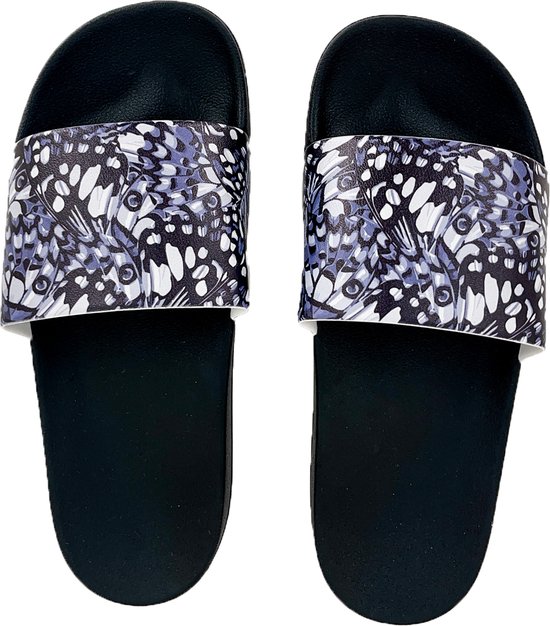 Untouched slippers dames - bad slippers dames - cadeau voor vrouw -  Butterfly 40/41 | bol