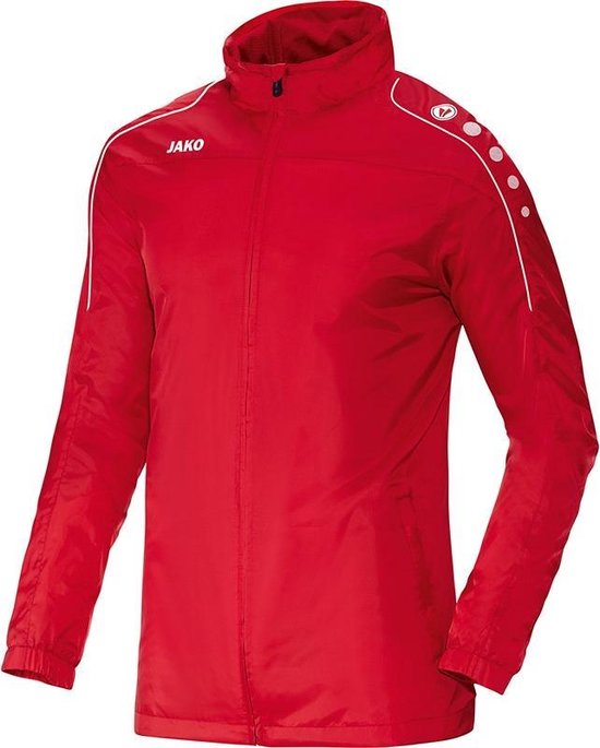 Jako Team Rain Jacket - Vestes - rouge - 3XL