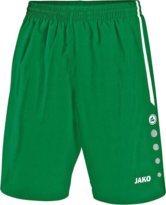 Jako Turin Short - Voetbalbroek - Mannen - Maat XL - Groen