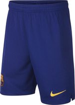 Nike FC Barcelona Junior Thuisshort - Shorts  - blauw kobalt - 140