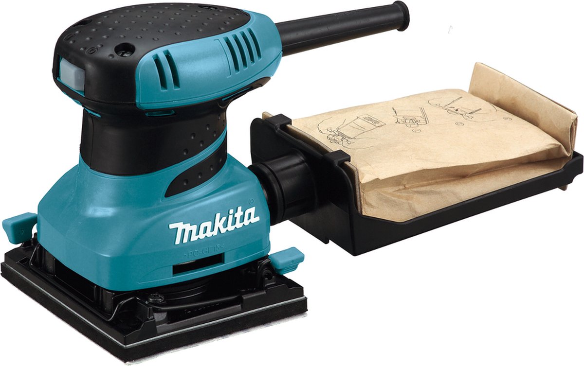 Makita BO4555K Vlakschuurmachine - 200 W - 102 x 112 mm schuuroppervlak – foto 3