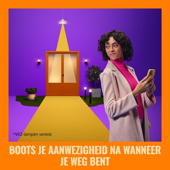 WiZ Slimme Binnencamera - Home Monitoring - Bedrade camera - Koppel met je slimme WiZ verlichting - Beweging- en geluidsdetectie — afbeelding 5