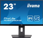 Iiyama Prolite XUB2390HS-B5 - LED-monitor - 23" - 1920 x 1080 Full HD - AH-IPS - 250 cd/m² - 1000:1 - 4 ms - VGA, HDMI, DisplayPort - luidsprekers - zwart