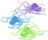 Duikspeelgoed Octopus - 3 stuks - Duik speelgoed Octopus - 3 verschillende kleuren - Water speelgoed - Waterspeelgoed kinderen- Zomer-