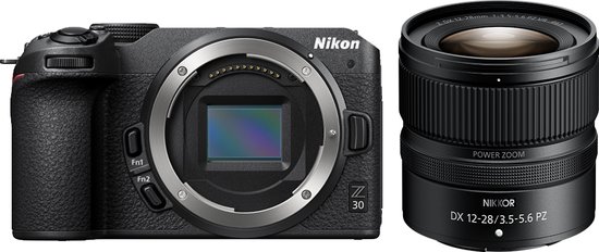 NIKON Z30 - Systeemcamera + NIKKOR Z 12-28mm lens
