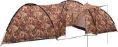 VDXL Iglotent 8-persoons 650x240x190 cm camouflage
