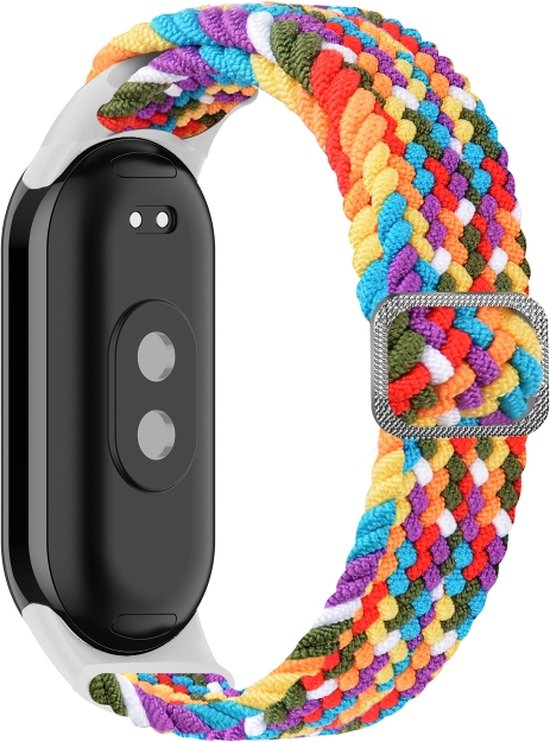 Nylon bandje - geschikt voor Xiaomi Smart Band 8 - kleurrijk