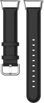 Leren bandje - geschikt voor Xiaomi Redmi Watch 3 - zwart