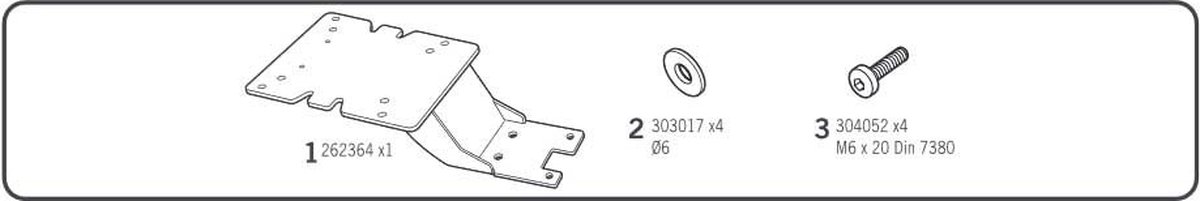 shad top case ondersteuning voor niu n-serie electrica scooter na 2018 n0lc18st – foto 4