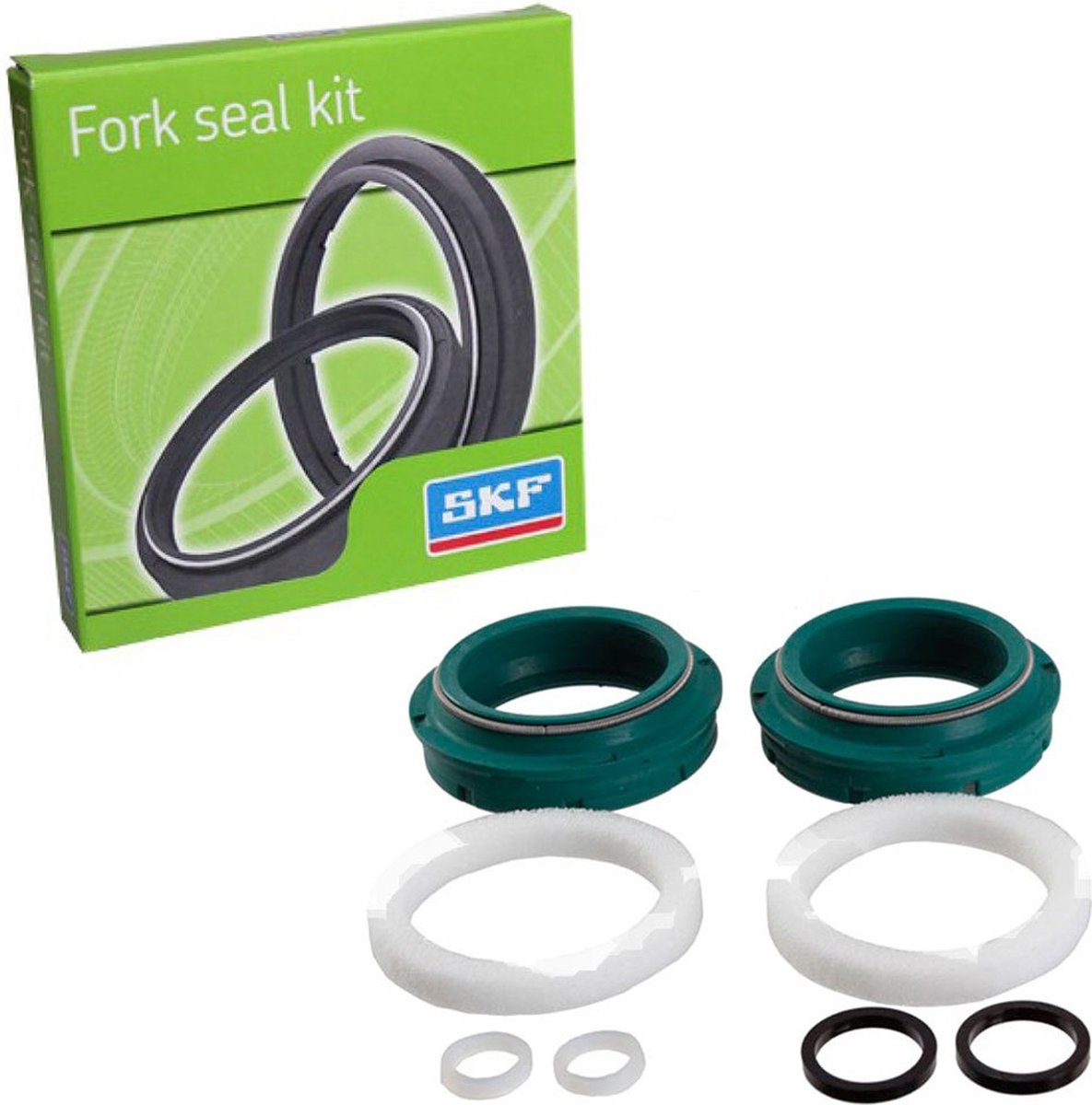 Skf Fork Seal Kit For Fox Old Model 36 Mm Transparant,Groen