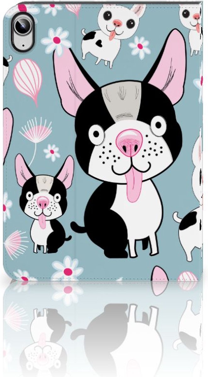 iPad (2022) 10.9 Flip Case Hondjes