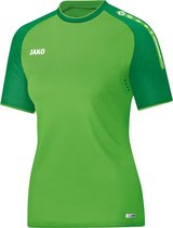 Jako Champ Dames T-Shirt - Voetbalshirts  - groen licht - 38