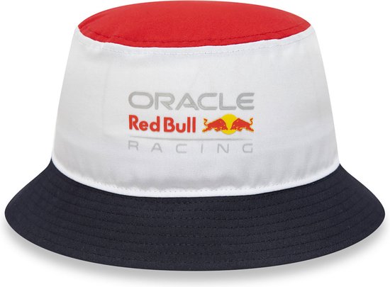 Oracle Red Bull Racing White Bucket Hat-M