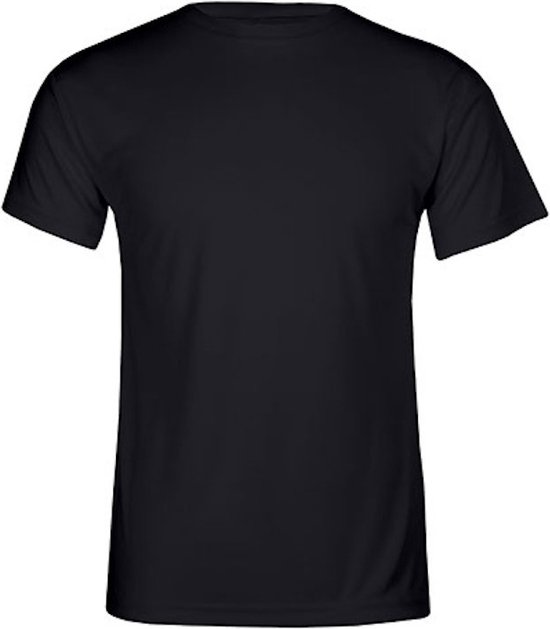 Chemise de sport pour hommes 'Performance T' à manches courtes Noir - 4XL