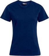 Chemise femme ' Premium T' col rond Marine - S