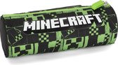 Minecraft Etui Rond, Build - 22 x 8 cm - Polyester