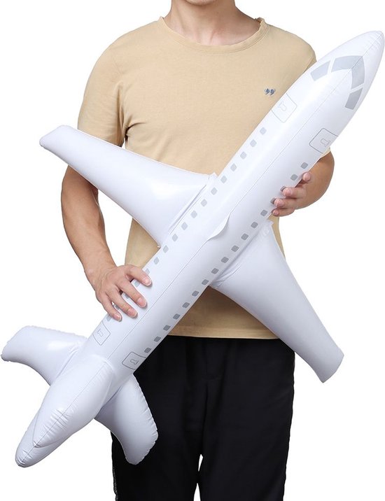 XXL vliegtuig opblaasbaar | Maar liefst 1 meter groot | Boeing 737 | Cadeau artikel | Top kwaliteit