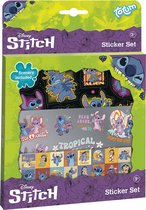 Disney Stitch stickers - Totum sticker set 3 vellen met speeldecor