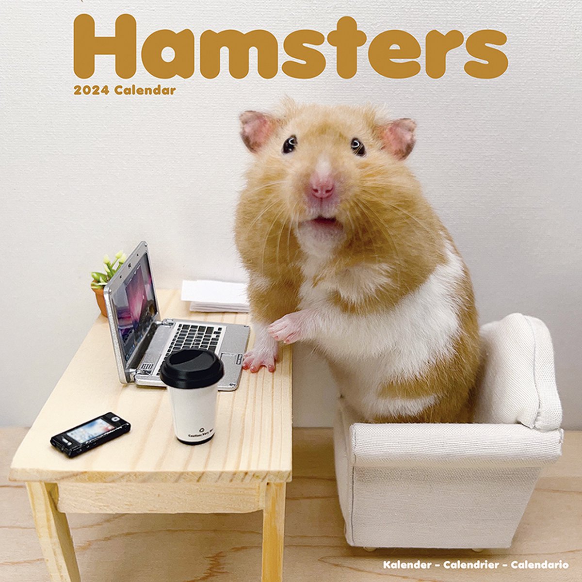 Hamster Kalender 2024