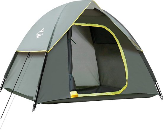 Tente de camping légère pour personnes S (1-2) / L (2-3), tente dôme  familiale... | bol.com